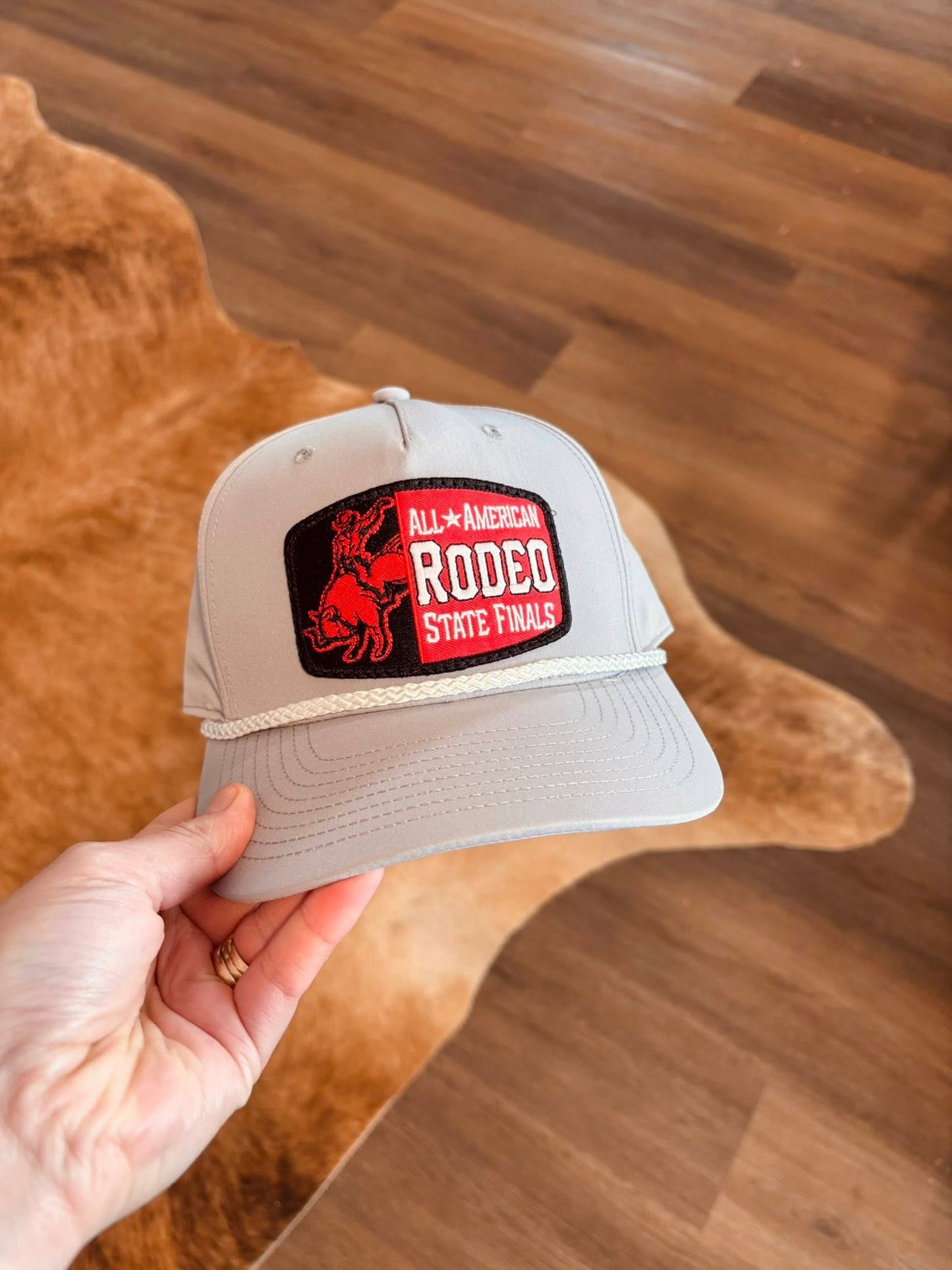 All American Rodeo State Finals Patch Hat