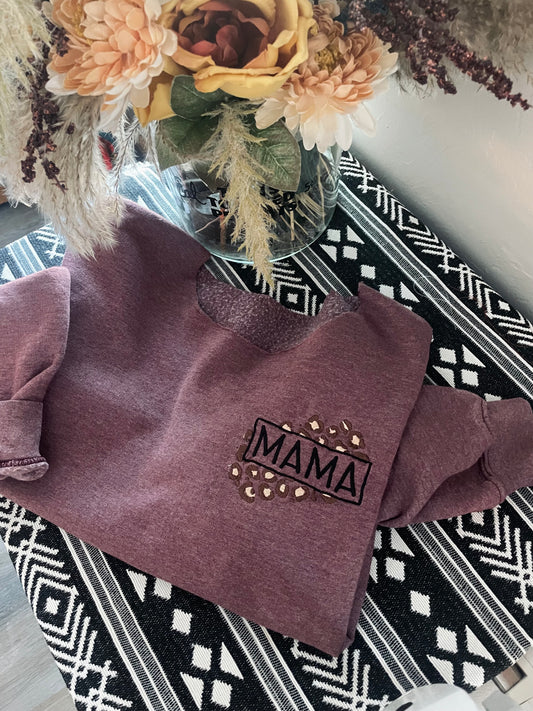 Cheetah Mama Sweatshirt