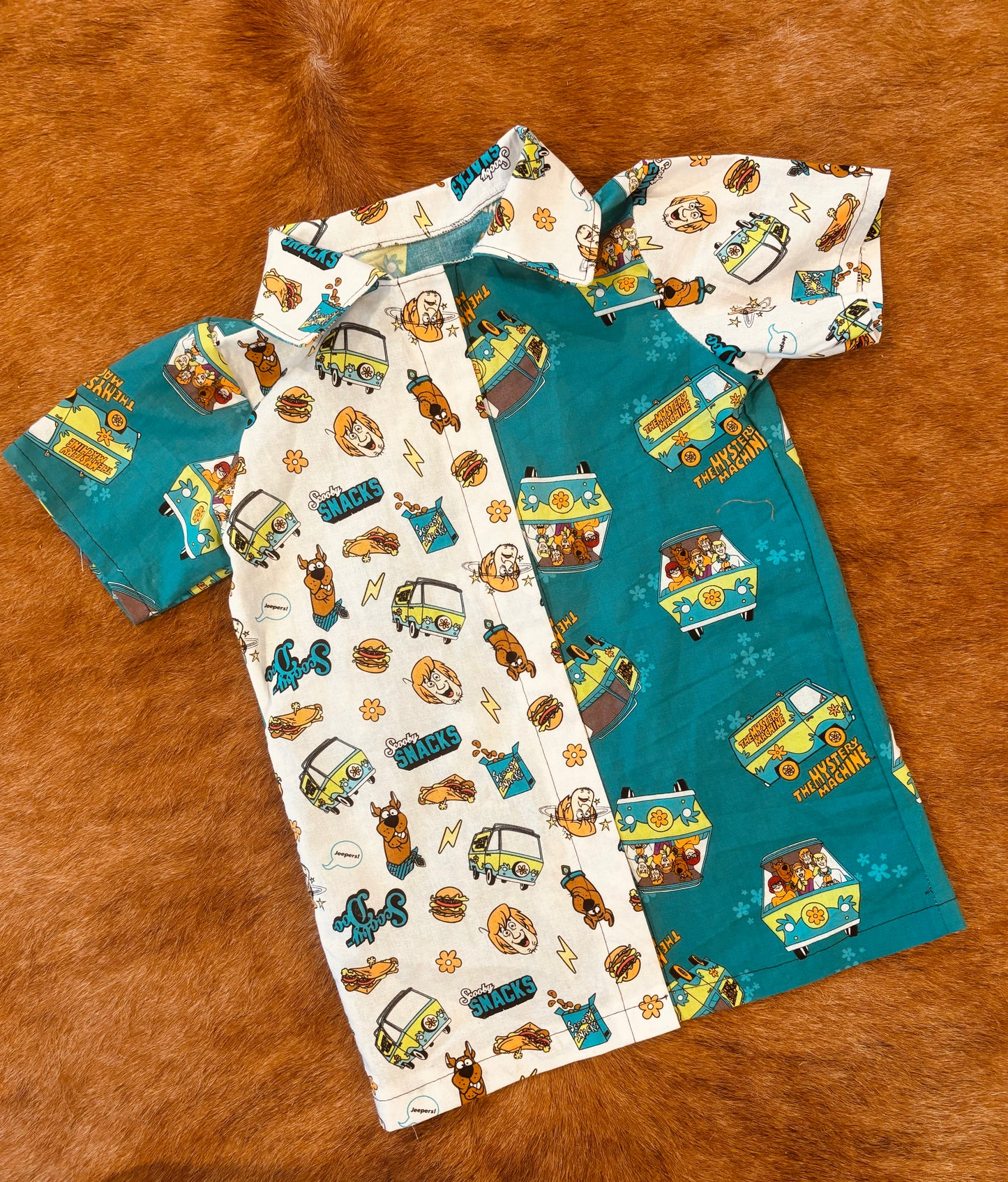 6t Boys Button Up