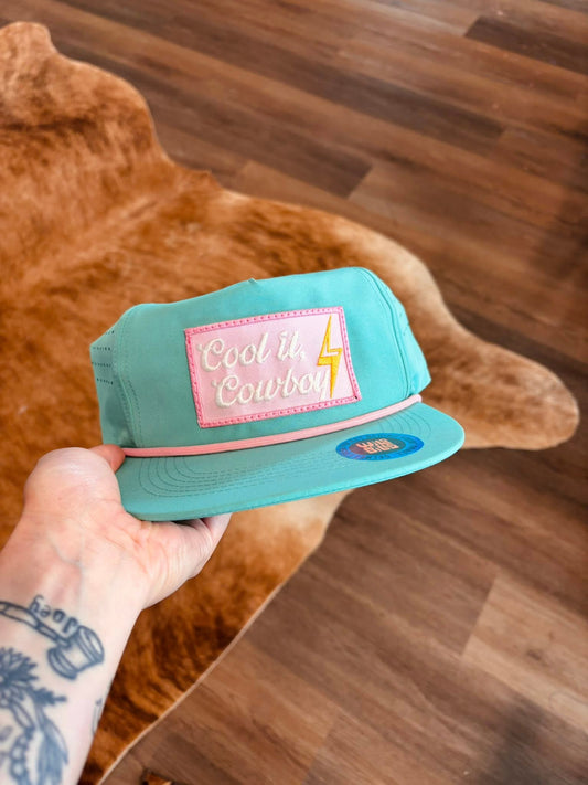 Cool It Cowboy Patch Hat