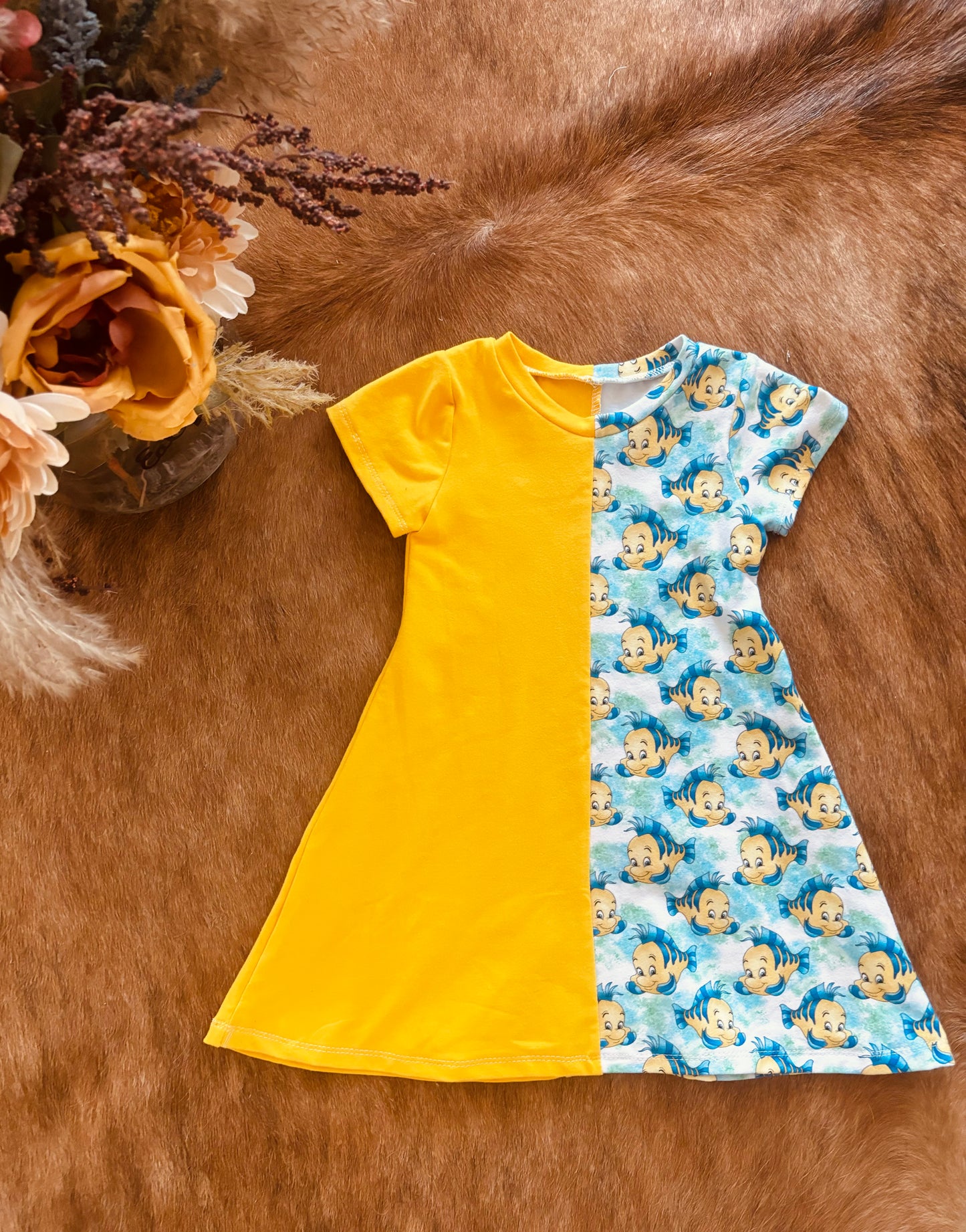 Flounder T-Shirt Dress