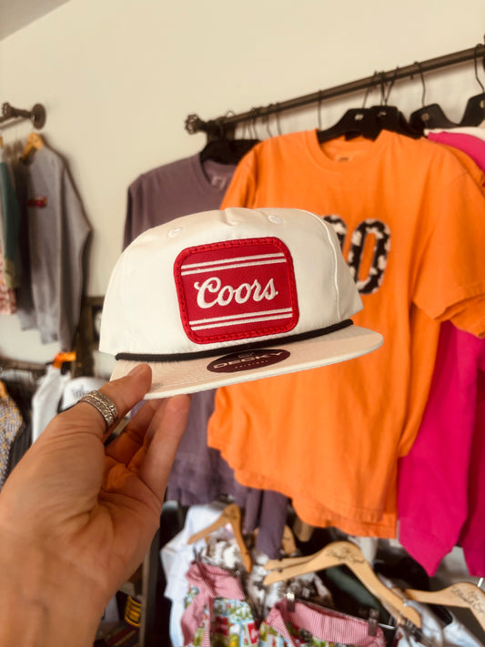 RED COORS PATCH HAT