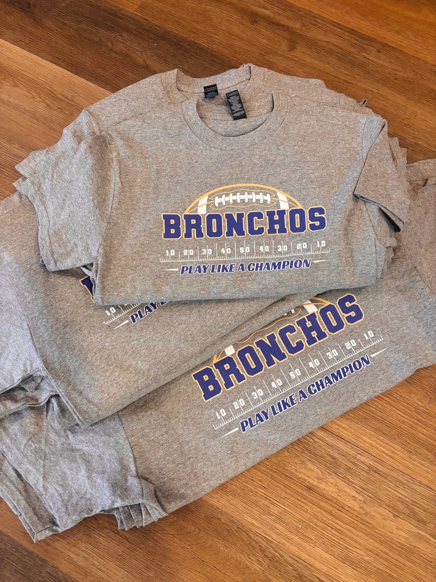 Broncho Football 2026 shirts