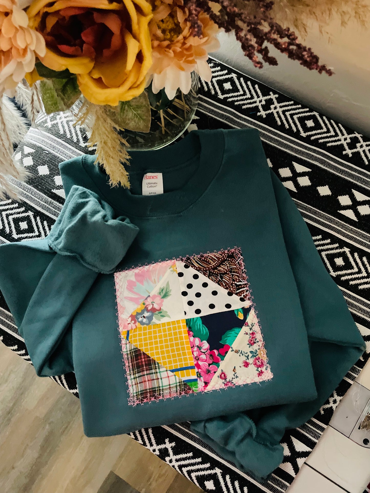 Quilt Block Sweatshirt