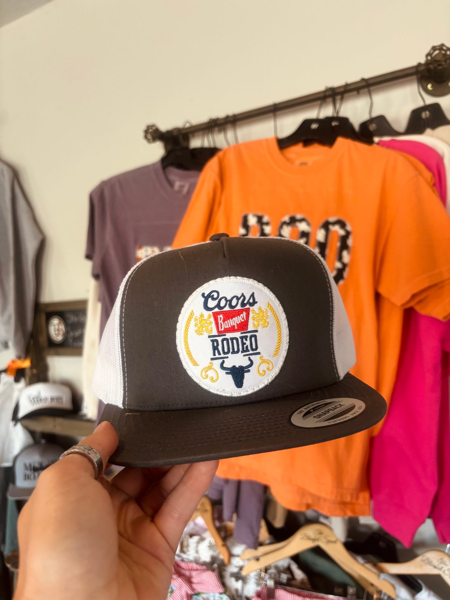 COORS RODEO PATCH HAT