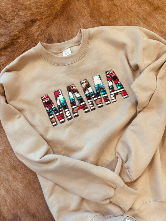 Mama Aztec Sweatshirt