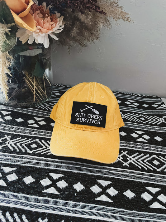 Sh*t Creek Survivor Patch Hat