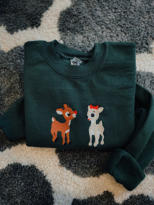 Rudolph and Clarice Sweatshirt