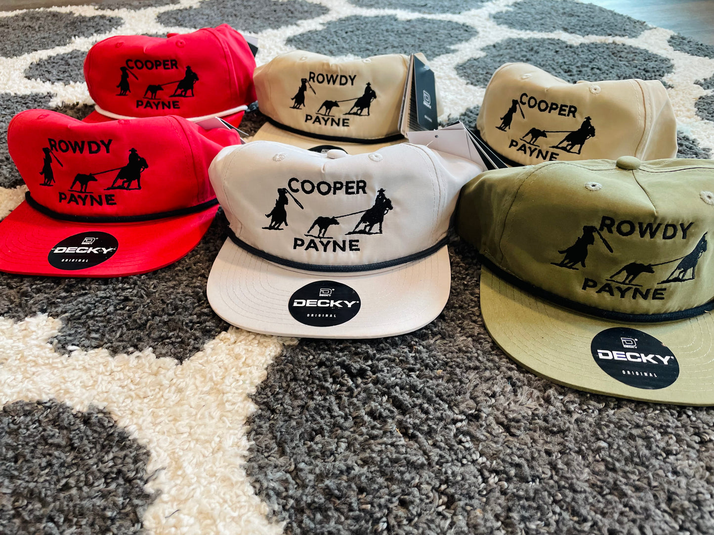 CUSTOM Rodeo NAME Rope Hats