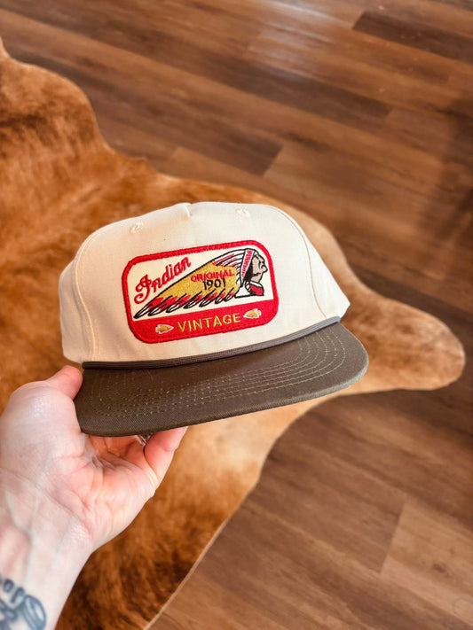 Vintage Indian Patch Hat