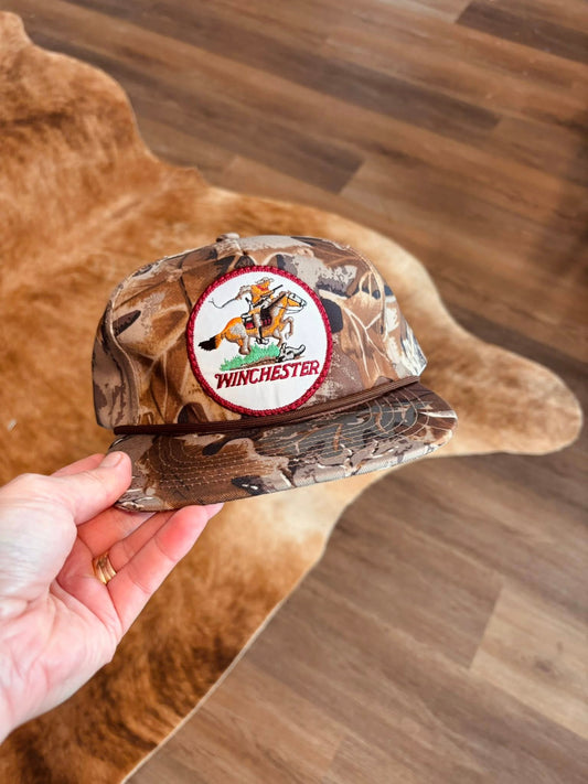 Winchester Patch Camo Hat